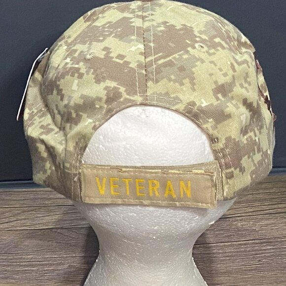 U.S. Warriors Military official Licensed Headwear Native Veteran Marine Hat - Picture 6 of 7